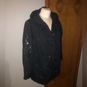 3x Torrid Anorak beaded jacket
